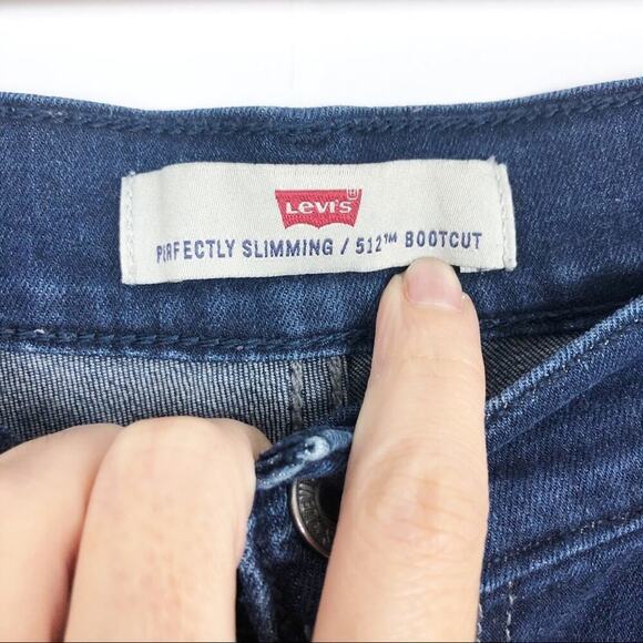 Levi’s Perfectly Slimming High Rise 512 Studded 12 - Picture 6 of 16